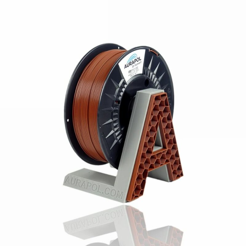 AURAPOL PLA HT110 3D Filament Brown Portugal Espana Evolt Impressao 3D