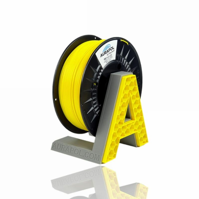 AURAPOL PLA HT110 3D Filament Yellow Portugal Espana Evolt Impressao 3D