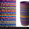 PLA_Extrafill_Sky_Blue_Traffic_Purple_Pearl_Night_Blue_Melon_Yellow_Polygon_Vase-Portugal-Espana-Evolt-Impressao-3D