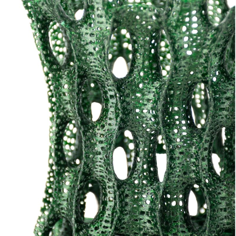 Prusament PLA Galaxy Green 1kg detalhe 2 evolt portugal espana filamento impressao 3d