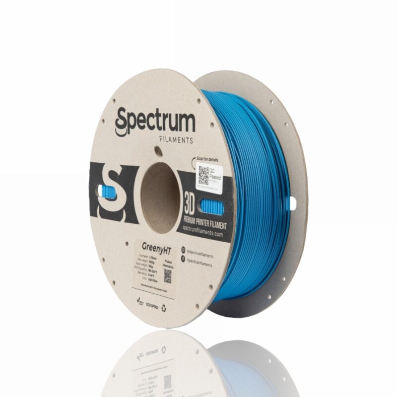 greeny ht spectrum evolt portugal espana filamento impressao 3d light blue azul claro