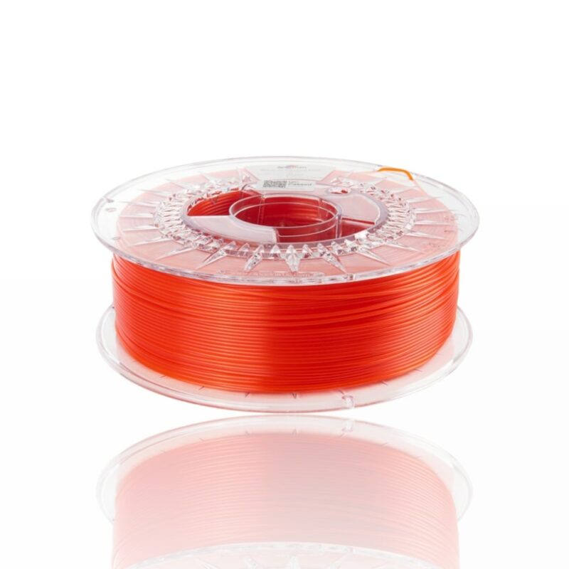 pctg evolt-portugal espana filamento impressao 3d transparent orange