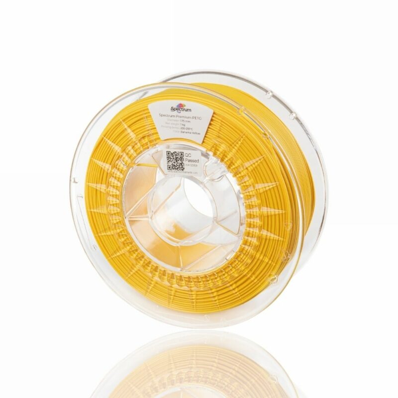 petg premium evolt portugal espana filamento impressao 3d bahama yellow