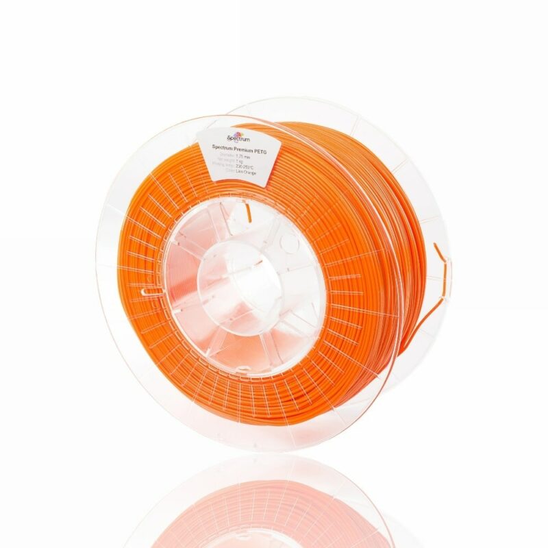 petg premium evolt portugal espana filamento impressao 3d lion orange