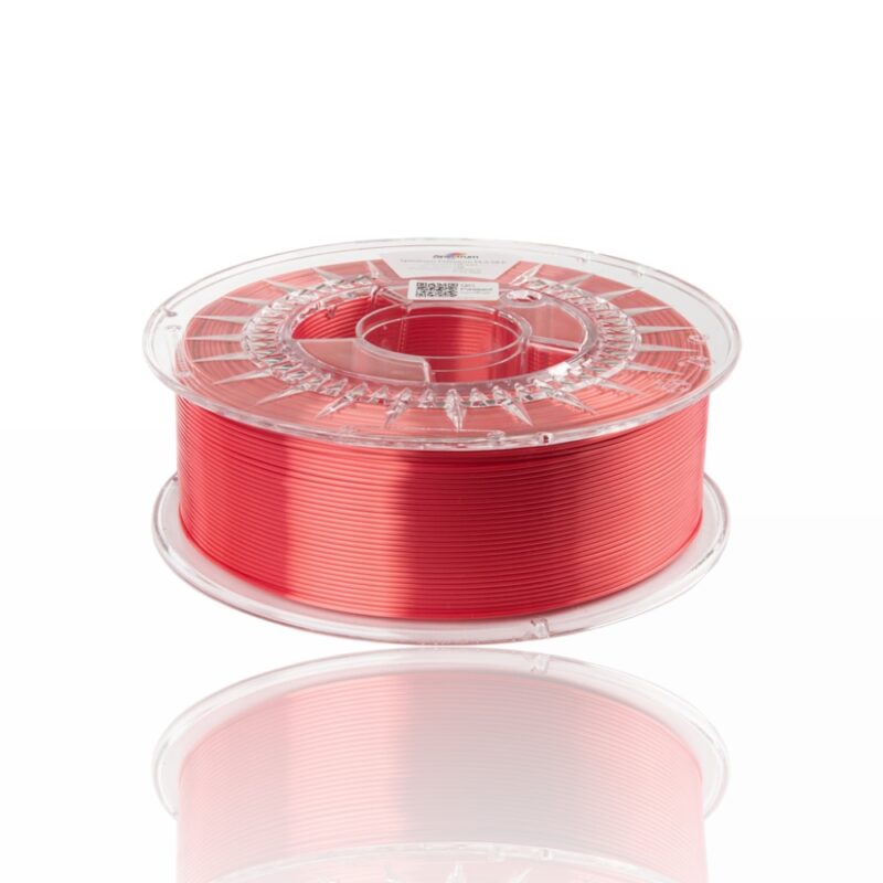 pla silk evolt portugal espana filamento impressao 3d ruby red vermelho