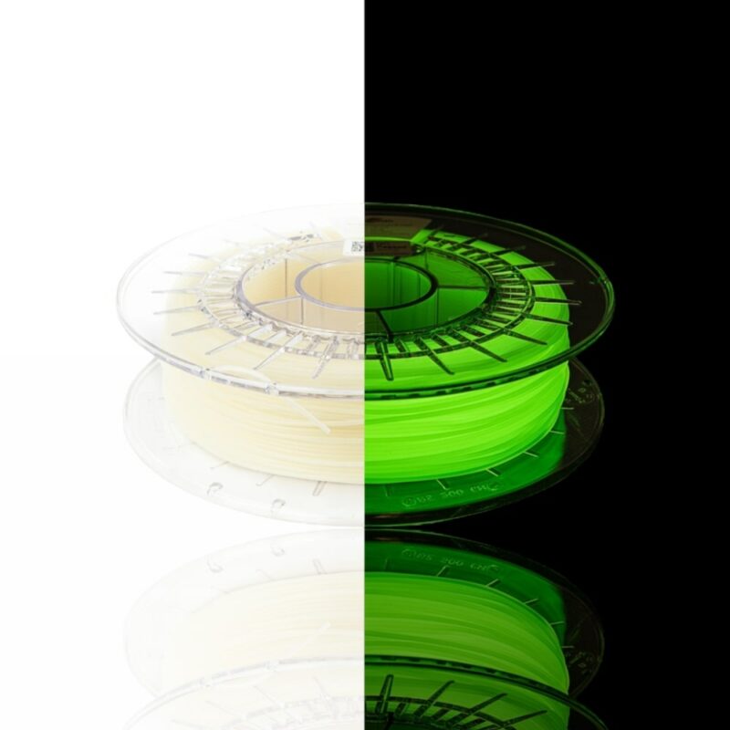 s flex 98a glow in the dark green 2 evolt portugal espana filamento impressao 3d