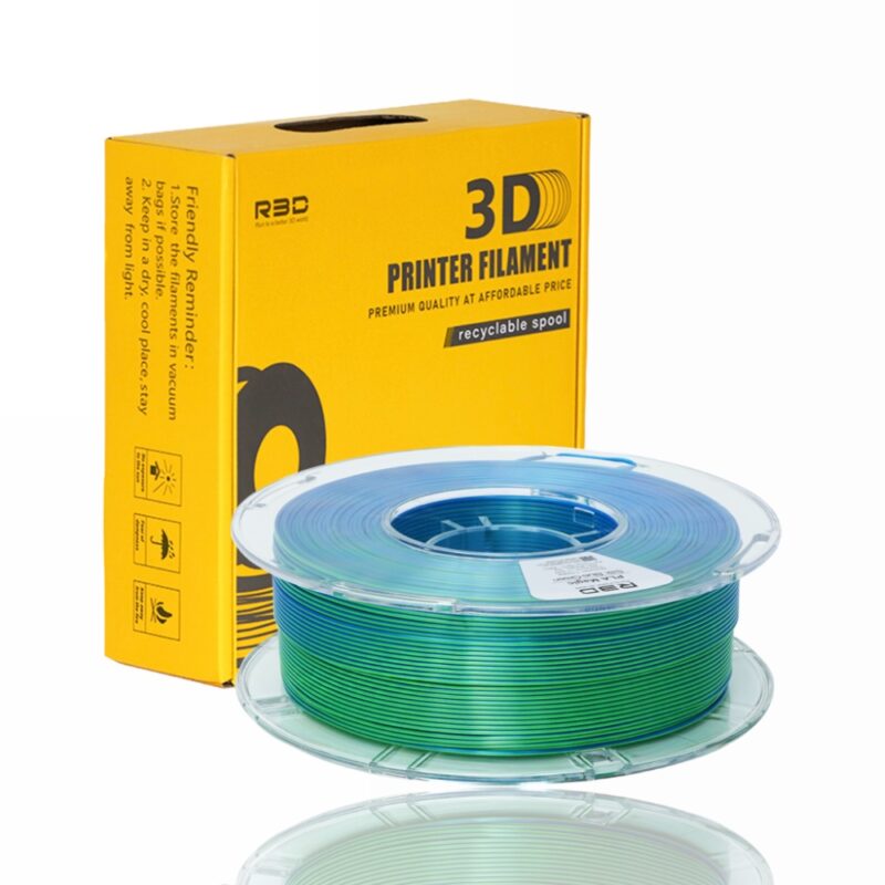 R3D Dual Blue Green evolt portugal espana filamento impressao 3d