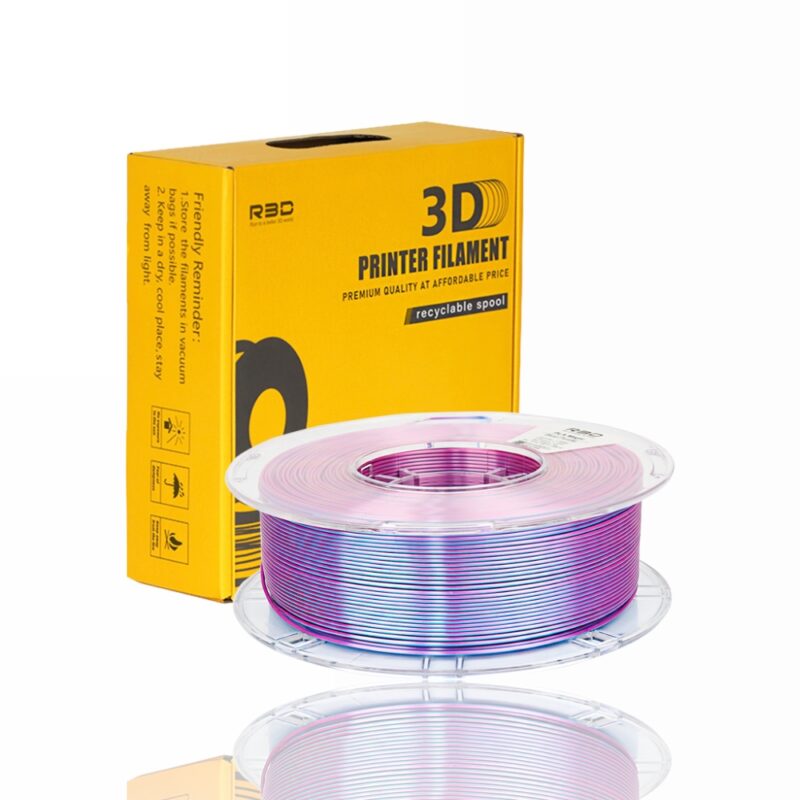 R3D Dual PLA evolt portugal espana filamento impressao 3d purple blue