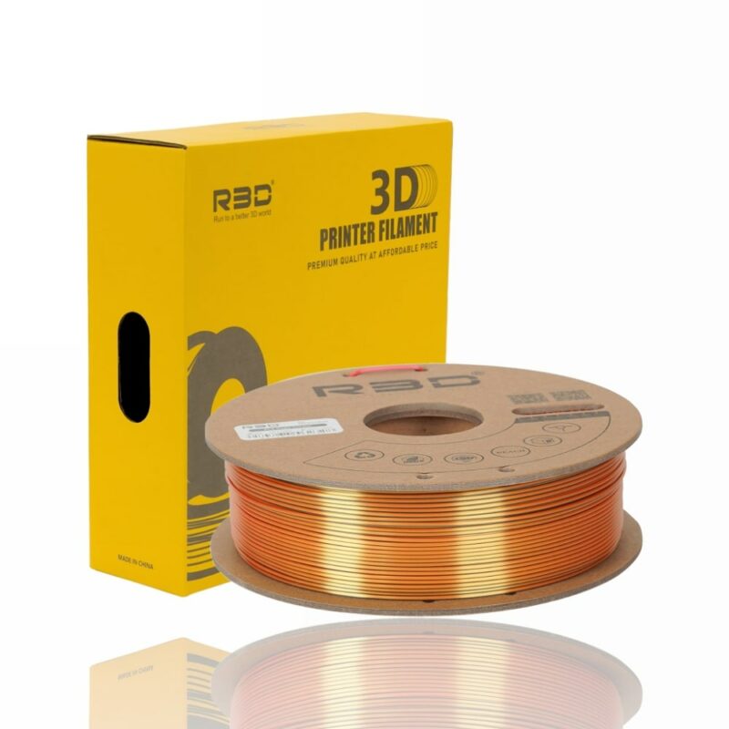 R3D PLA evolt portugal espana filamento impressao 3d gold copper black