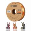 R3D PLA evolt portugal espana filamento impressao 3d red gold black