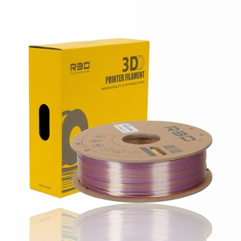 R3D PLA evolt portugal espana filamento impressao 3d red gold purple