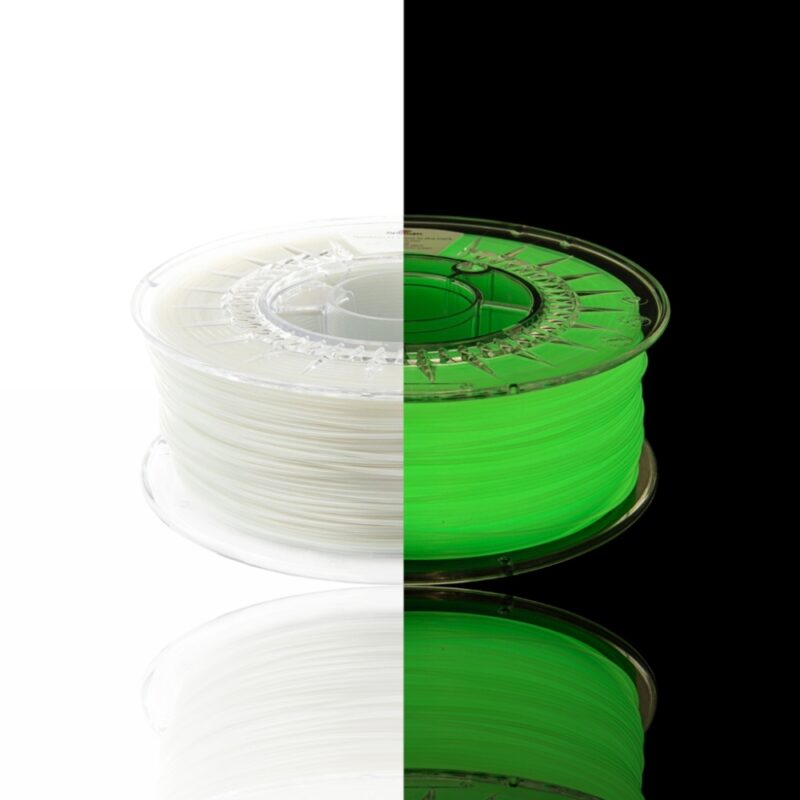 pla glow in the dark green 1 evolt portugal espana filamento impressao 3d