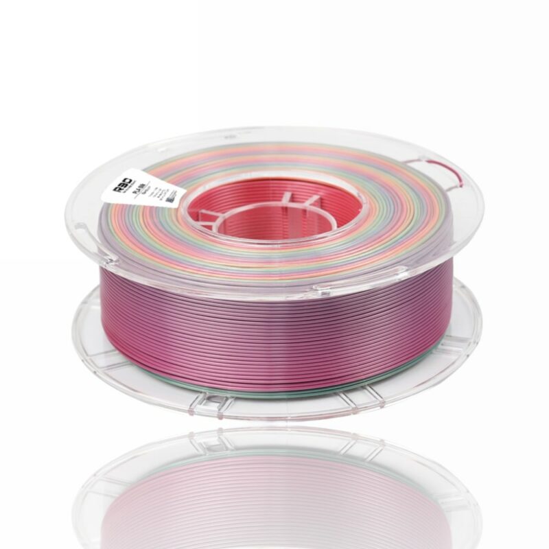 r3d pla silk evolt portugal espana filamento impressao 3d rainbow plus