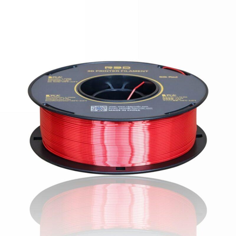 r3d pla silk evolt portugal espana filamento impressao 3d red