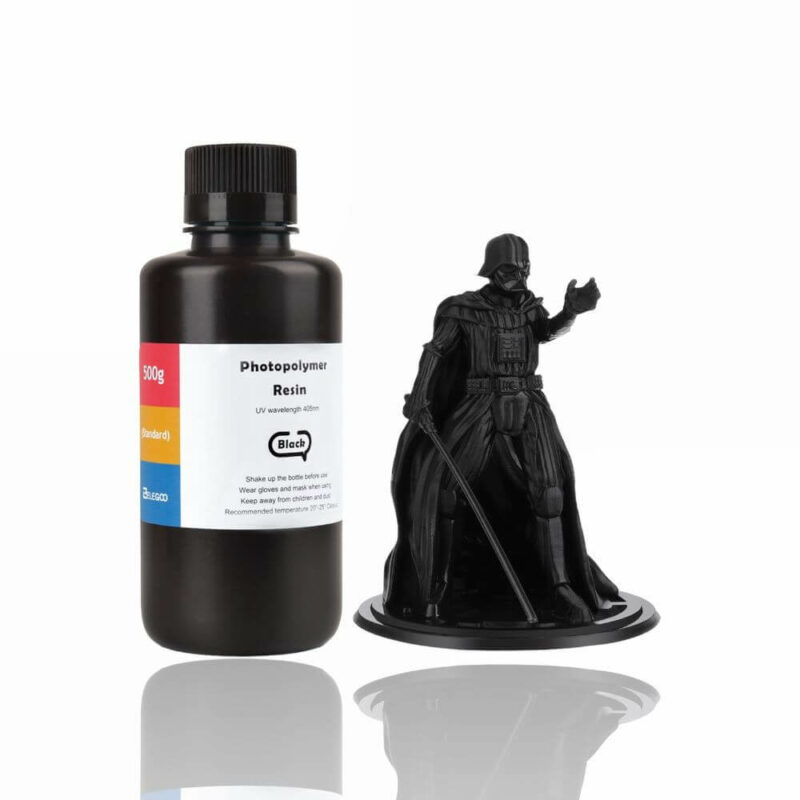 ELEGOO Black Resin 500g Portugal Espana Evolt Impressao 3D