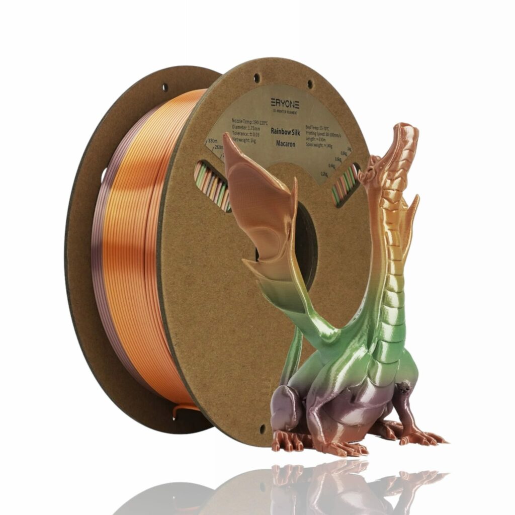 rainbow macaron pla eryone 2 evolt portugal espana filamento impressao 3d