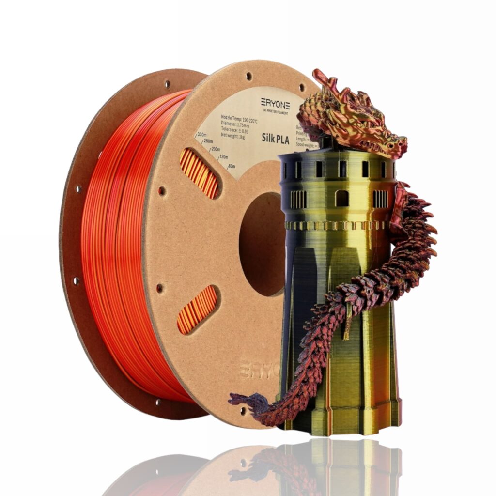 pla tricolor black red gold eryone evolt portugal espana filamento impressao 3d