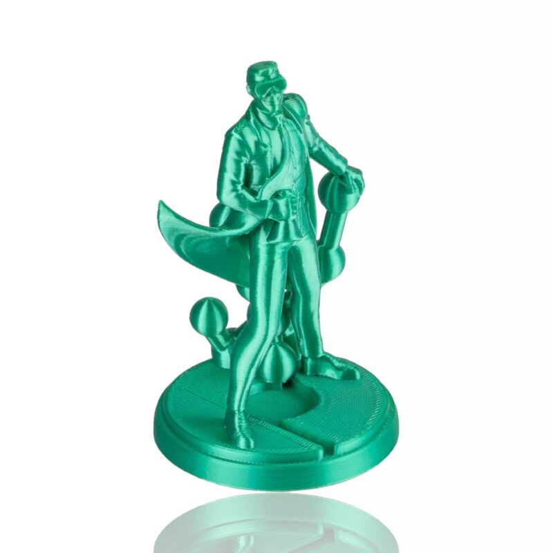 PolyLite Silk PLA green evolt portugal espana filamento impressao 3d