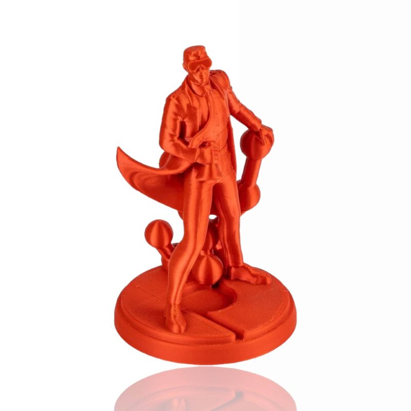 PolyLite Silk PLA red evolt portugal espana filamento impressao 3d