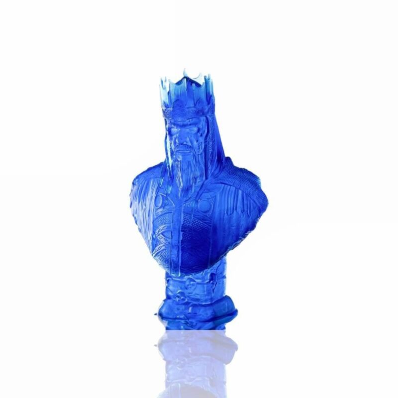 Prusament Resin BioBased60 Sapphire Blue 1kg Portugal Espana Evolt Impressao 3D