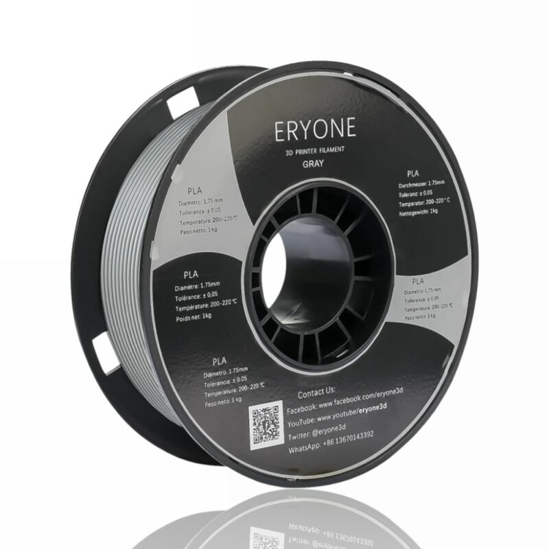 pla standard eryone gray evolt portugal espana filamento impressao 3d
