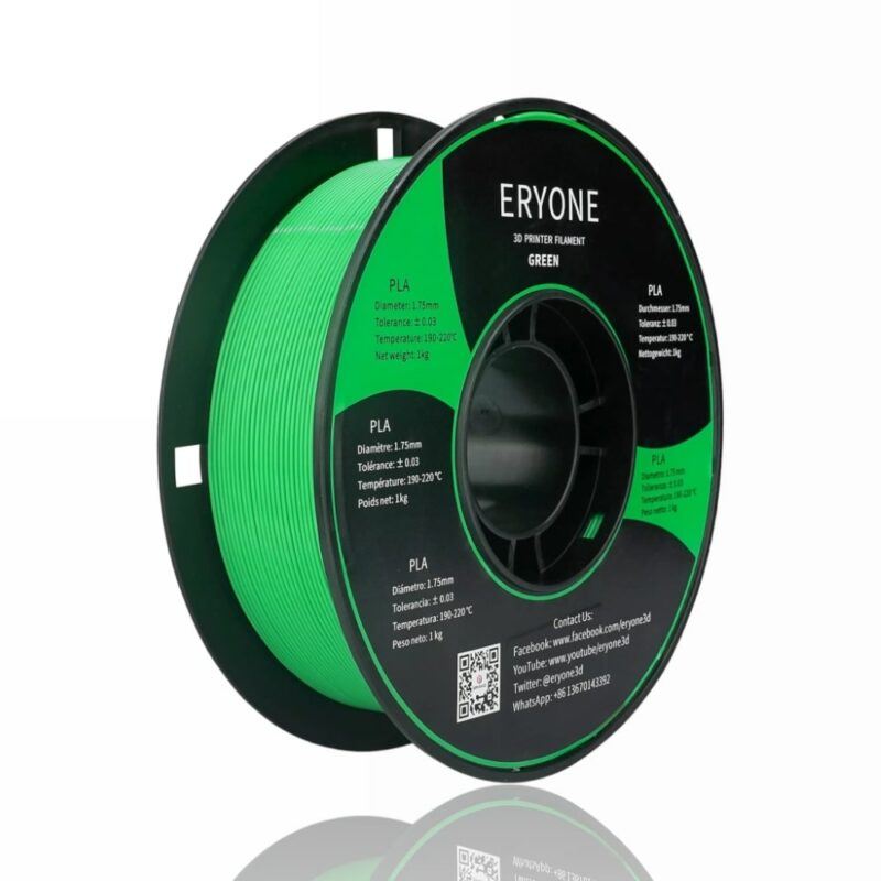 pla standard green evolt portugal espana filamento impressao 3d