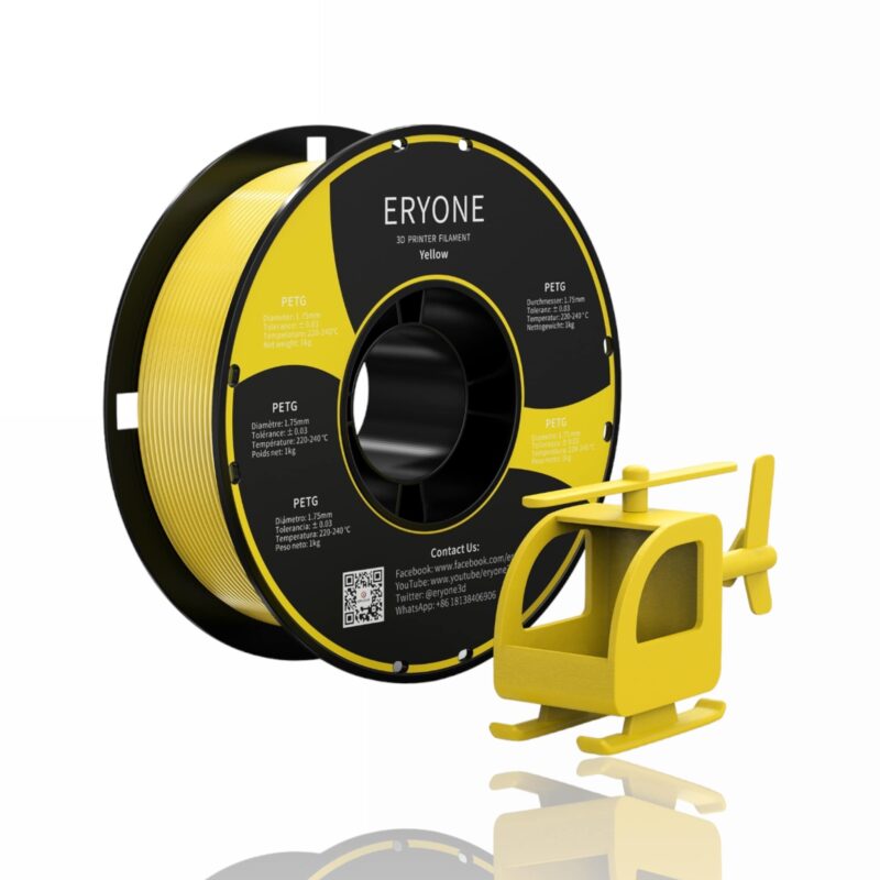 petg STANDARD eryone yellow evolt portugal espana filamento impressao 3d
