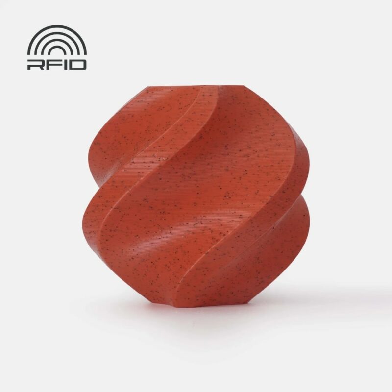PLA marble red granite bambu lab evolt portugal espana filamento impressao 3d