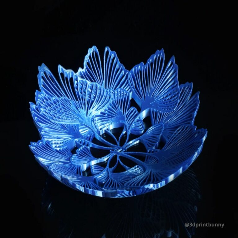 PLA Silk+ 1kg Blue - Bambu Lab - Image 3