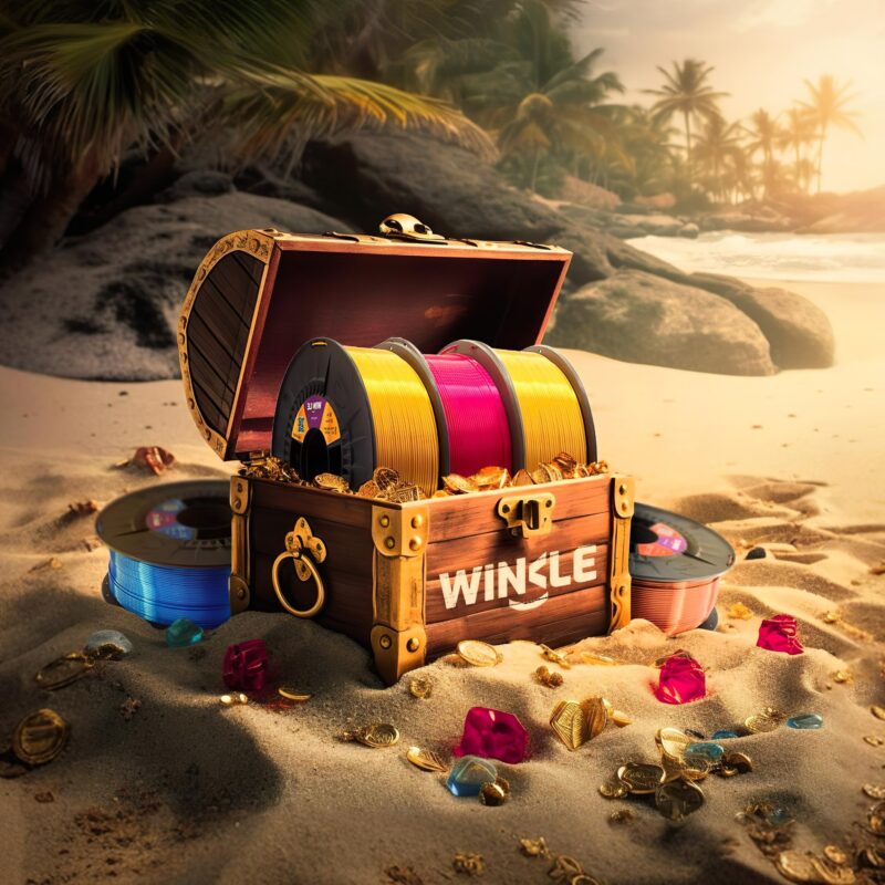 novos filamentos SILK da marca Winkle