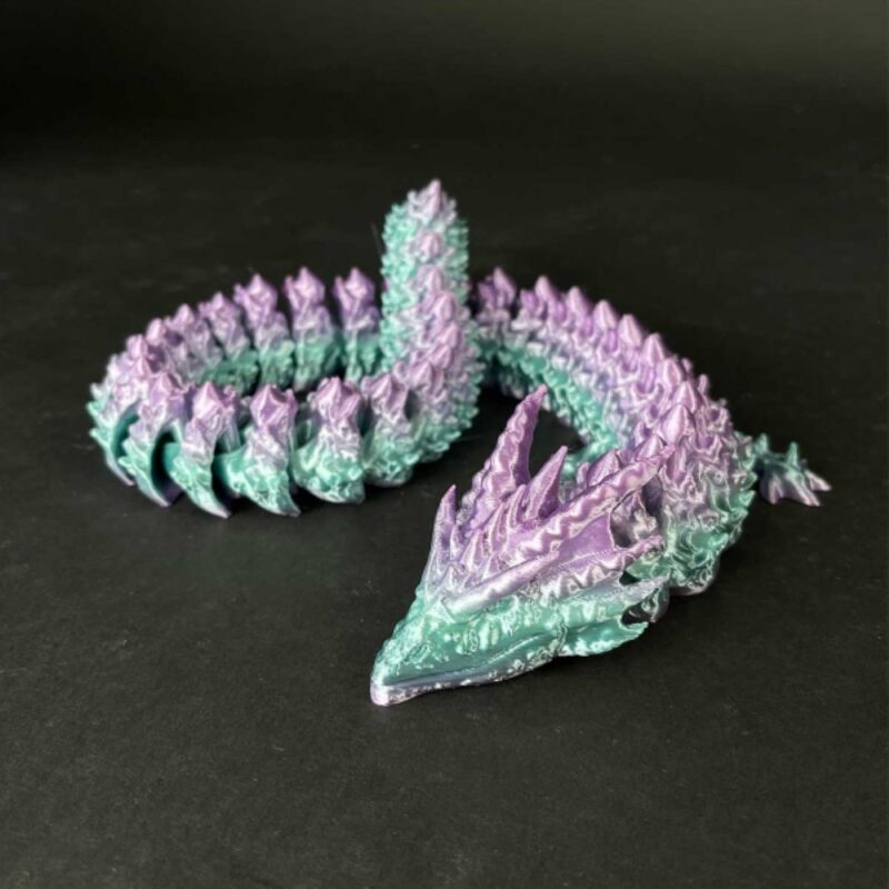 3d printed dragon silk rainbow aurora evolt portugal espana filamento impressao 3d