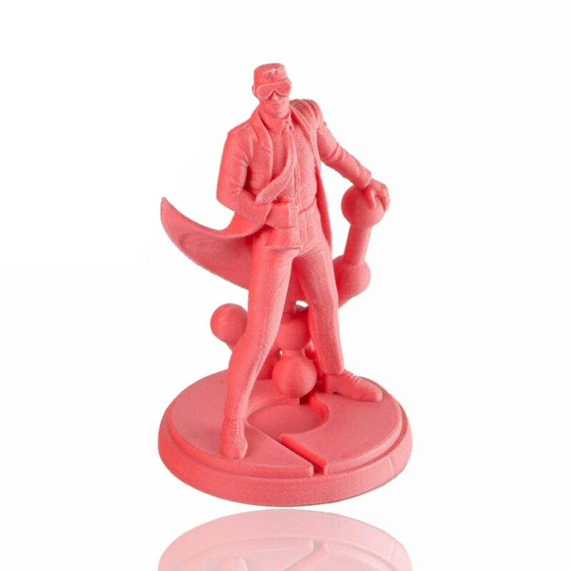 PolyTerra Dual PLA 1.75mm 1kg Flamingo Pink Red evolt portugal espana filamento impressao 3d
