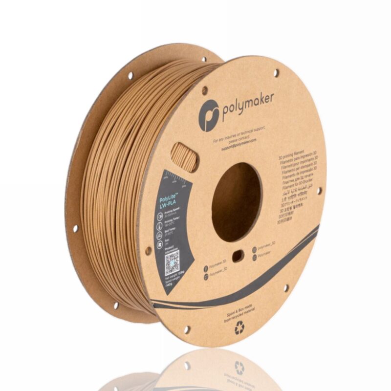 polymaker pla lw wood evolt portugal espana filamento impressao 3d