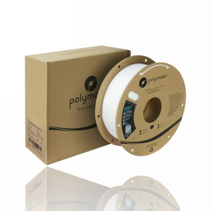 polymaker pla pro polysonic white evolt portugal espana filamento impressao 3d
