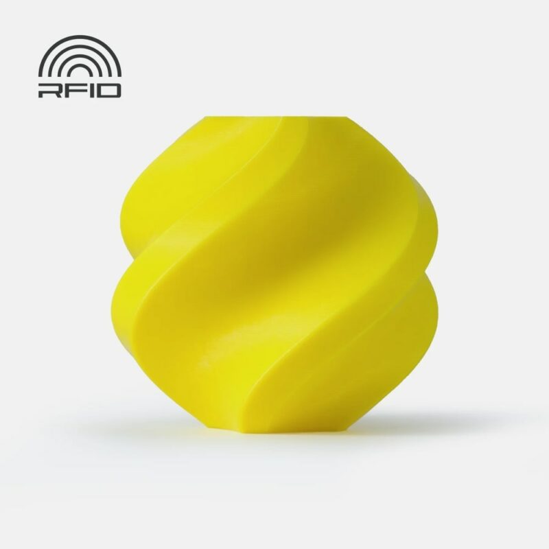 PLA Basic yellow bambu lab evolt portugal espana filamento impressao 3d