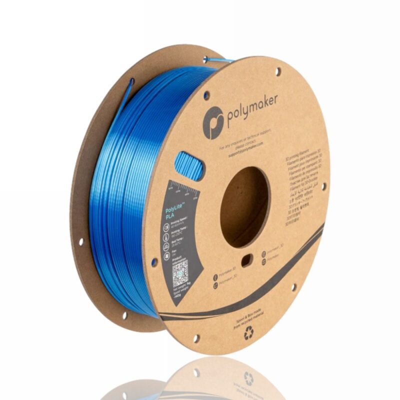 PolyLite Dual Silk PLA 1.75mm 1kg beluga Silk evolt portugal espana filamento impressao 3d