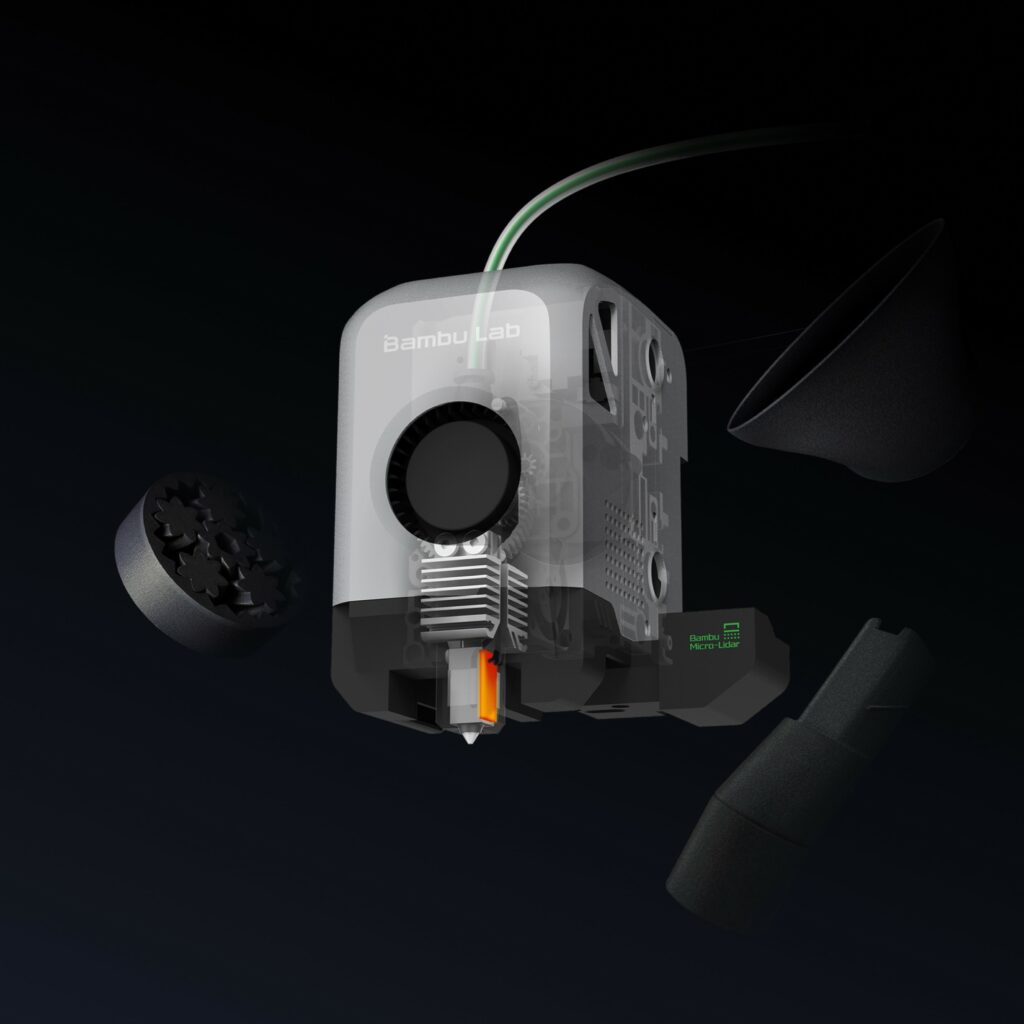 RECONDICIONADA GRADE A + OFERTAS - Impressora 3D X1E Combo para Empresas - Bambu Lab - Image 4