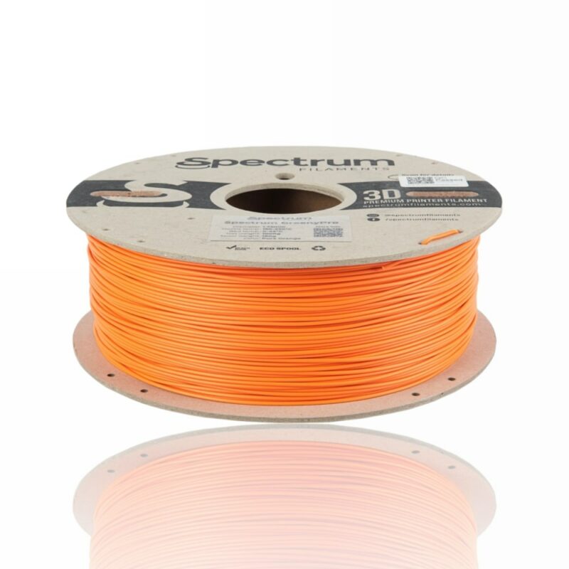 greenypro light pure orange portugal espana filamento impressao 3d