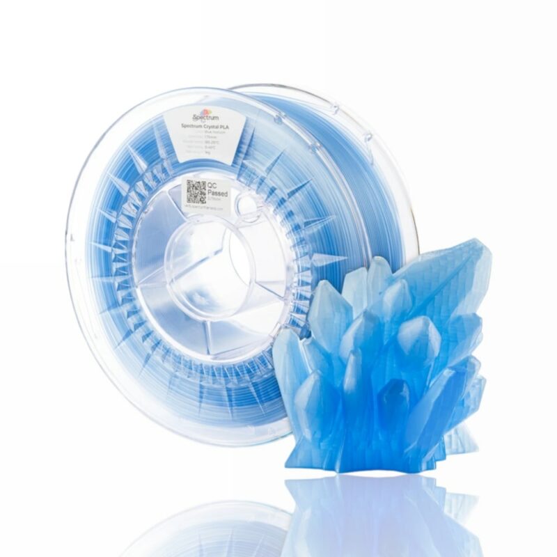 pla crystal blue horizon evolt portugal espana filamento impressao 3d