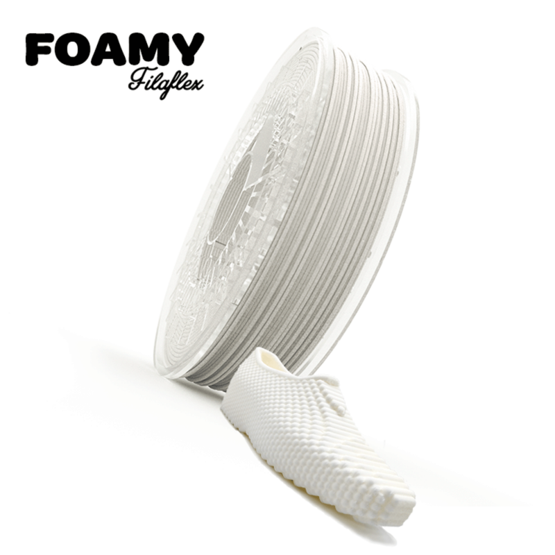 FILAFLEX FOAMY Natural 1.75MM 600g evolt portugal espana filamento impressao 3d