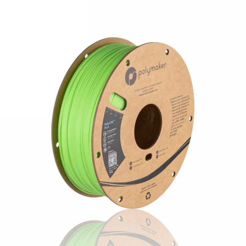 PolyLite green Luminous PLA evolt portugal espana filamento impressao 3d