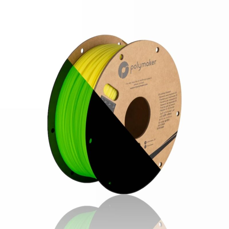 PolyLite Luminous PLA yellow evolt portugal espana filamento impressao 3d