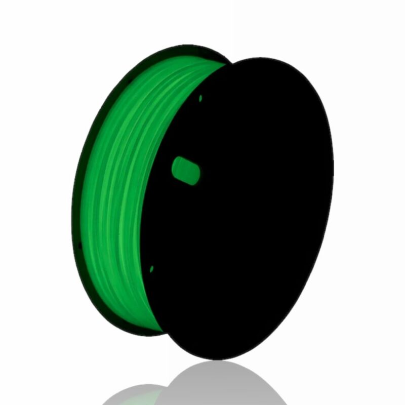PolyLite pla Glow green evolt portugal espana filamento impressao 3d