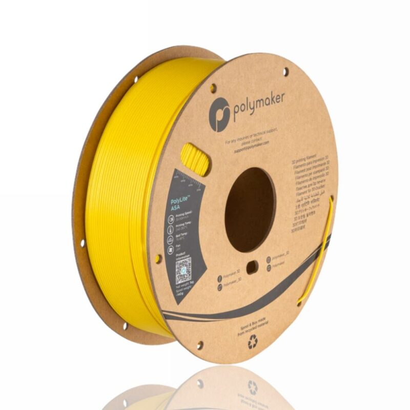 PolyLite ASA Yellow evolt portugal espana filamento impressao 3d