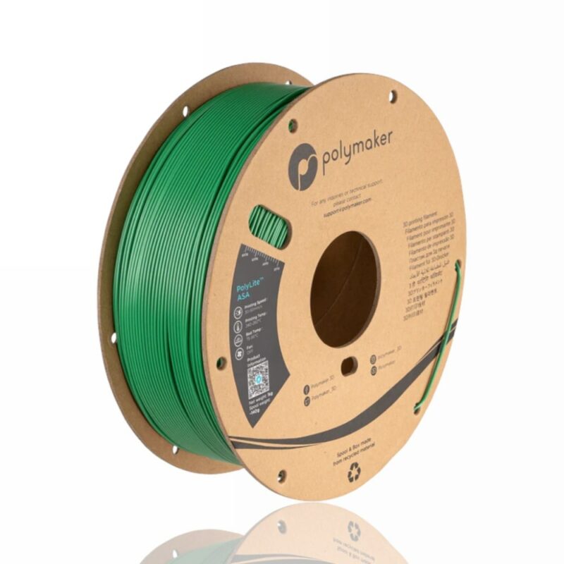 PolyLite ASA green evolt portugal espana filamento impressao 3d