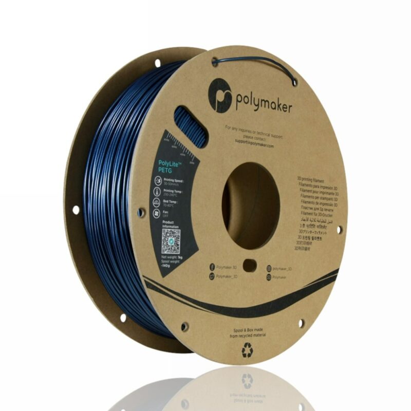 polymaker polylite petg dark blue evolt portugal espana filamento impressao 3d