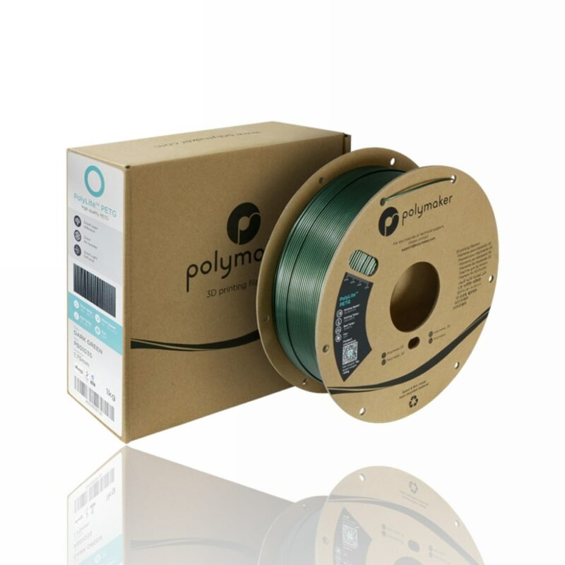 polymaker polylite petg dark green evolt portugal espana filamento impressao 3d