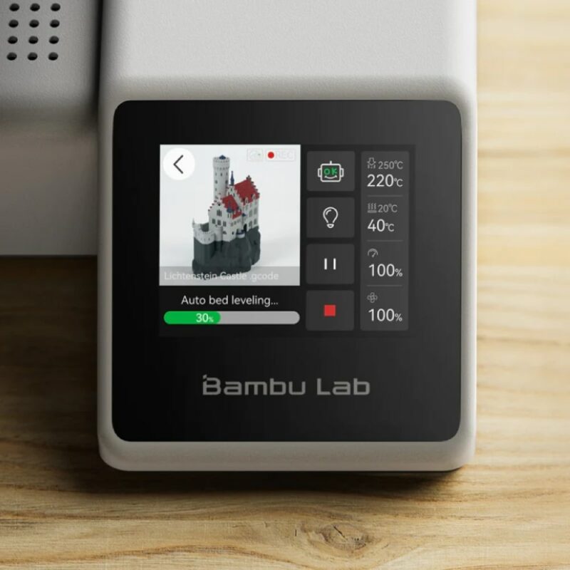 touch screen bambu lab a1 evolt portugal espana filamento impressao 3d