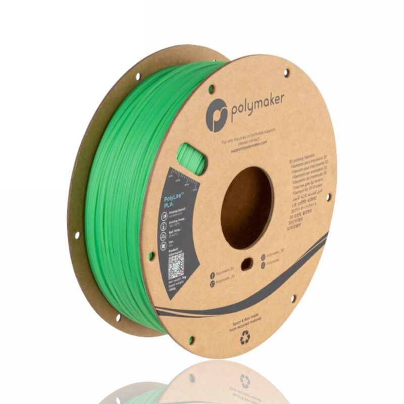 PolyLite Temperature Changing Green to Lime evolt portugal espana filamento impressao 3d