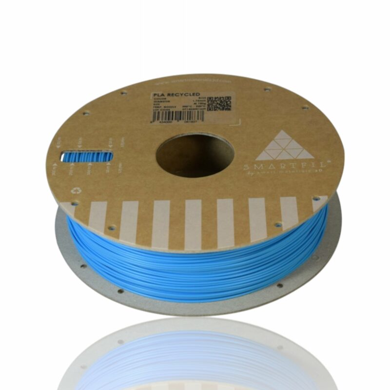 pla recycled smartmaterials blue evolt portugal espana filamento impressao 3d